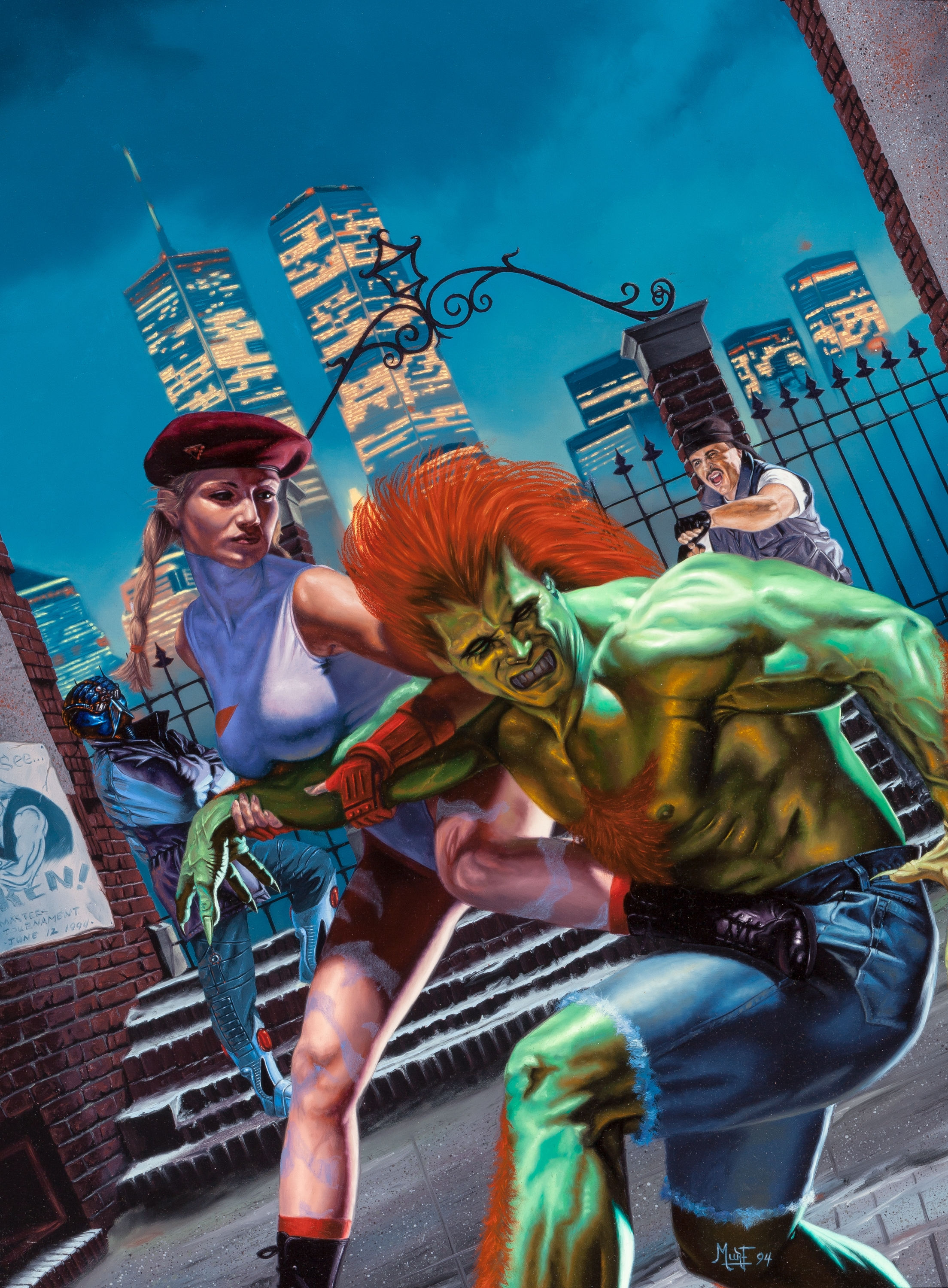 Street Fighter D&D 5E: Blanka! – RPG Characters & Campaign Settings